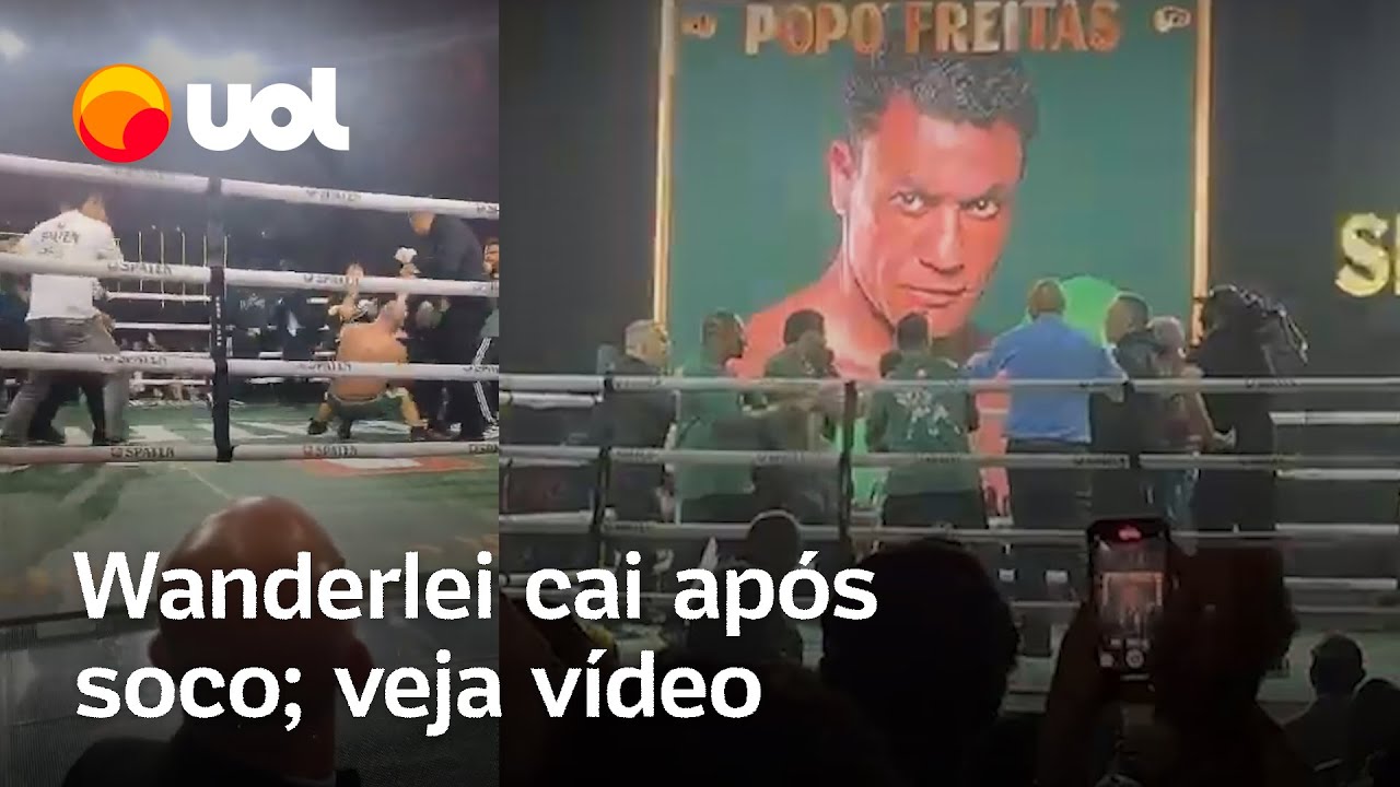 Luta entre Popó e Wanderlei Silva termina com briga generalizada veja vídeo