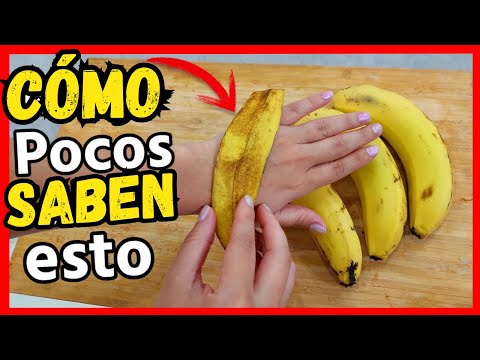 Pon una Cáscara de Banana en Tu Mano por 5 Minutos y Sorpréndete del Resultado