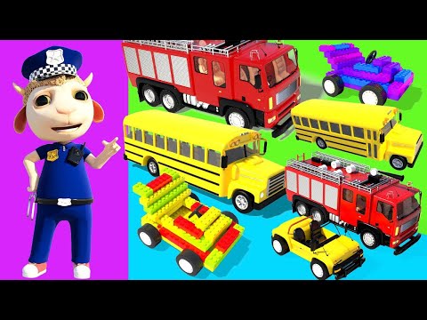 Police Officer Funny Adventures | Cartoon for Children | Dolly and Friends 3D | Kids Songs