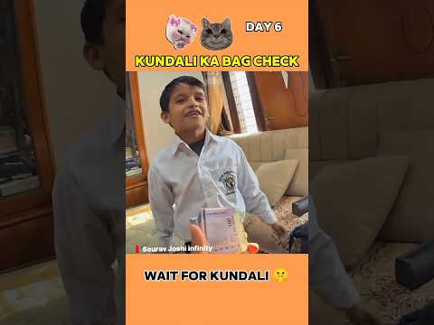 Kundali Ka bag Check ๐๐คซ | #souravjoshivlogs #shorts #piyushjoshi #kunalijoshi #viral #newvlog #video