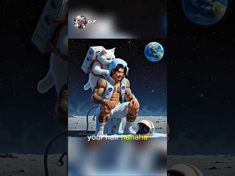 cat shampoos dad's hair #cutecat #funny #catlover #cuteanimals #cartoon #kittens