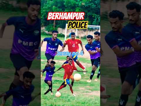 ⚽Berhampur police ⚽ Jersey no 4 #berhampurpolice #mayurbhanjfootballmatch