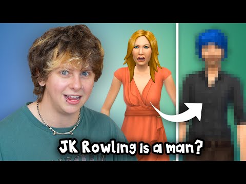 JK ROWLING IS TRANSGENDER (BLUE HAIR AND PRONOUNS) | NOAHFINNCE
