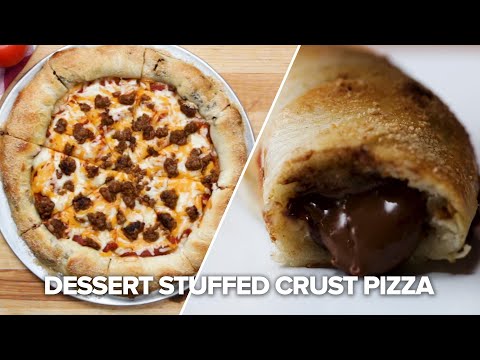 Dessert Stuffed Crust Pizza ? Tasty