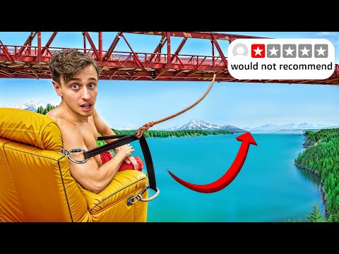 We Built World's WEIRDEST Rope Swings!