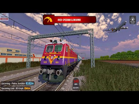 Jan Shatabdi Express Driving in Railway Simulator India Android Gameplay | Indian Train Simulator