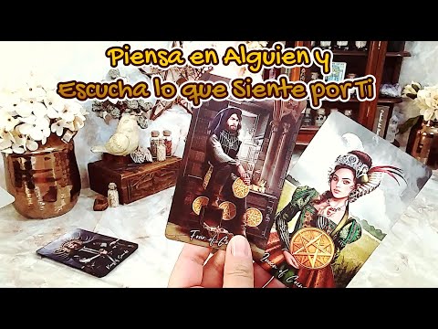 ✨️Piensa en Alguien y las Cartas te Mostrarán lo que Siente por Ti 💭🎴🕯❣️