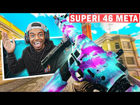 the FASTEST SUPERI 46 META LOADOUT on REBIRTH ISLAND WARZONE!