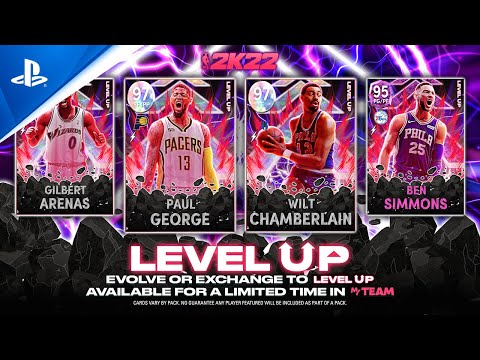 NBA 2K22 - MyTEAM Level Up Packs | PS5, PS4