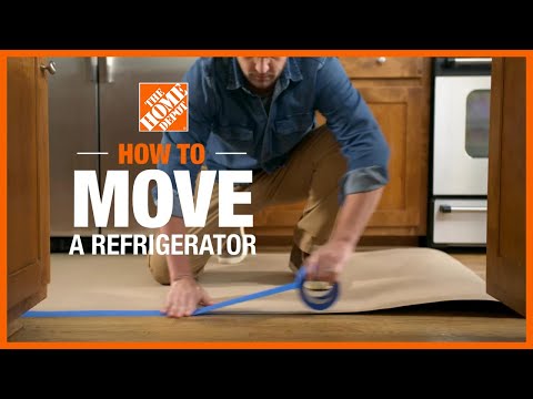 How To Move A Refrigerator, Moving Fridge On Hardwood Floors