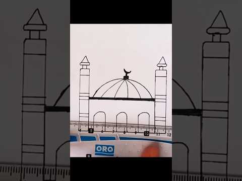 #Masjid drawing#wa to ezoo man tashaa oo#masjid#islamic drawing#naat#drawing#kidsdrawing#viralshorts