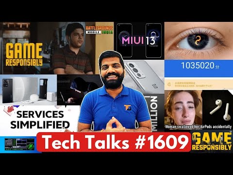 (HINDI) Tech Talks #1609 - BGMi New Policy, OnePlus RT in India, Poco X4 Launch, Moto G51 5G Leaks, MIUI 13