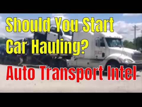 Start Car Hauling Business talk w/ Don - New Car...