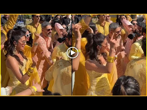 Priyanka Chopra DANCE In Brother Siddharth Chopra’s Haldi Ceremony | Watch Video