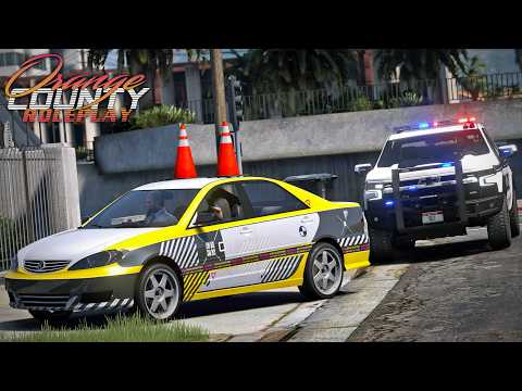 Drivers Training Course Gone Wrong in GTA RP | OCRP