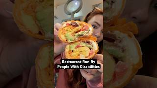 Everything I ate at a restaurant run by people with disabilities! #capecod#food#shorts#smallbusiness