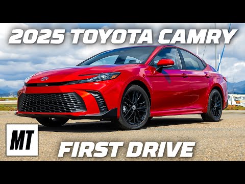 2025 Toyota Camry Review: Hybrid Power and Sleek Design