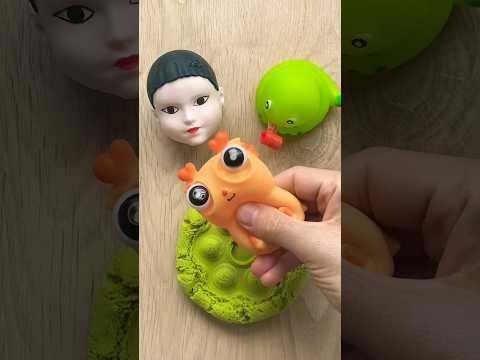 Kineticsand Popit Fidget! 🤩🎉🥳 #asmr #funny #trending #shorts