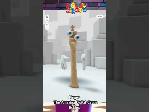 Roblox How to make Kinger | The Amazing digital circus #roblox #Kinger