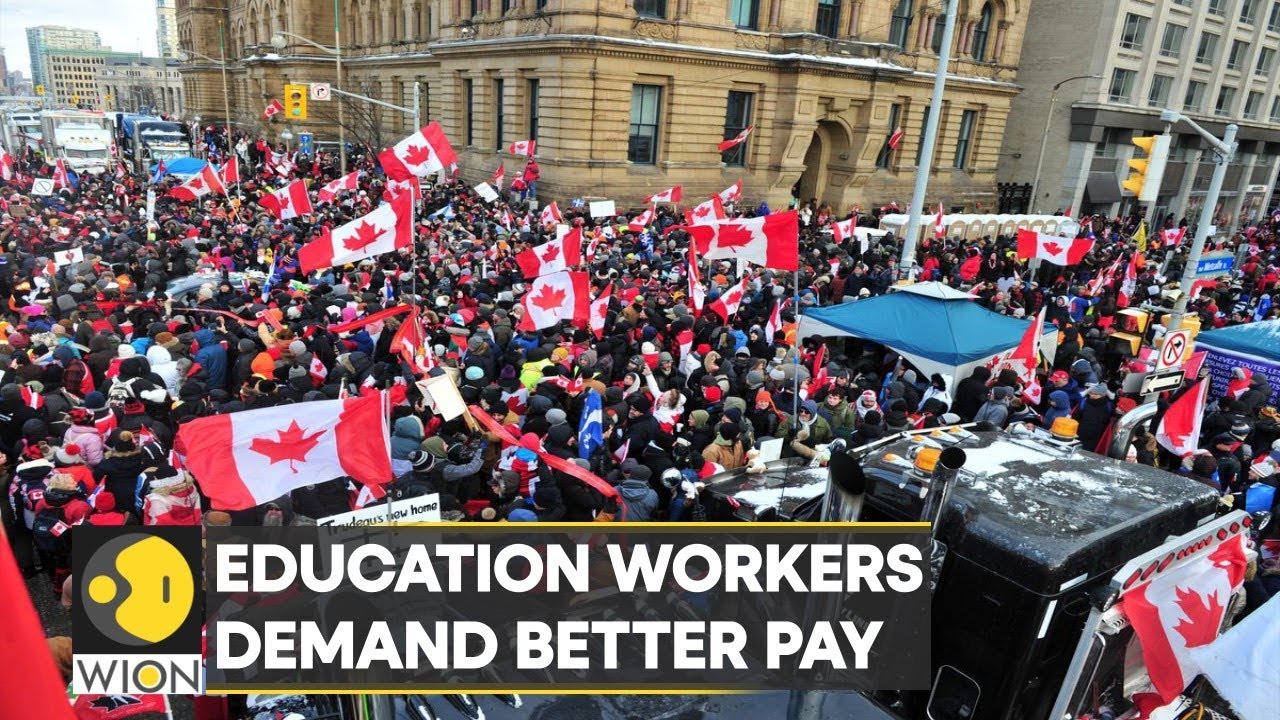 Canada: 55,000 Education Workers on Strike as they Demand Better Pay