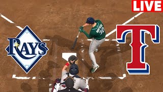 🔴LIVE 🔴Texas Rangers VS Tampa Bay Rays (Round 2 ) / MLB Season 2025 / /MLB Envivo/MLB THE SHOW 25