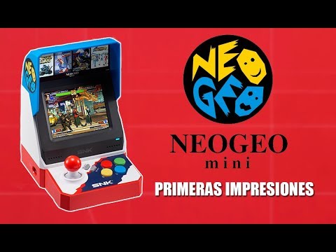 NEO GEO mini - UNBOXING y primeras IMPRESIONES en español