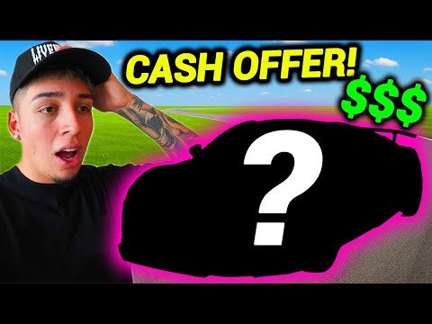 IM SELLING ONE OF MY CARS... INSANE CASH OFFER!
