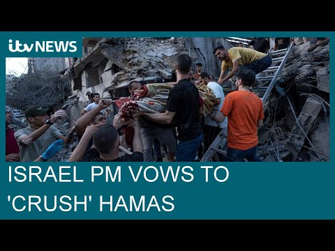 Calls for safe routes out of Gaza as Israel's plans invasion to 'crush and destroy' Hamas | ITV News