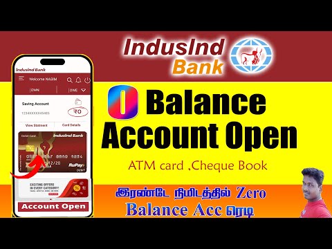 Indusind Bank Account Opening Online 2024 | Indusind Bank Zero Balance Bank Account Opening Online