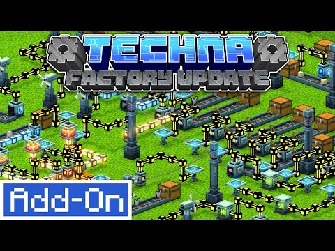 Minecraft's OLDEST Technical Addon Was Updated! [Techna Factory Addon]