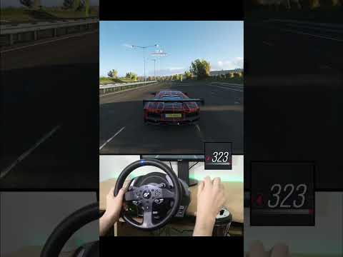 This Lamborghini Aventador is too fast! #shorts