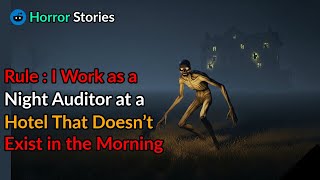 I Work as a Night Auditor at a Hotel That Doesn’t Exist in the Morning. |scary story