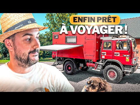 Le plus gros chantier touche à sa fin : Le camion d'expédition est prêt pour le voyage !
