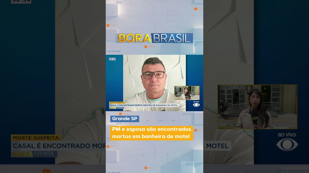 PM e esposa são encontrados mortos em banheira de motel