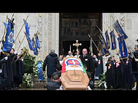 I funerali di Vittorio Emanuele: l’arrivo del feretro