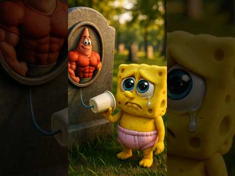 😭💔📱 Bob Esponja queria uma ligação com o copo de papel... Mas o Patrick não pode atender mais