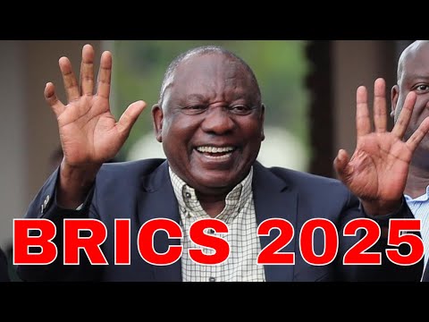 Charming S. Africa President Ramaphosa Jokes before taking off for #BRICS Summit in Brazil