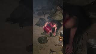 Endlich Feuer gemacht!