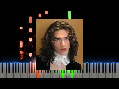 Conan Gray Memories Piano Cover Midi tutorial Sheet app  Karaoke