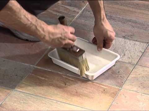 Unpolished Natural Stone Floor Care - YouTube