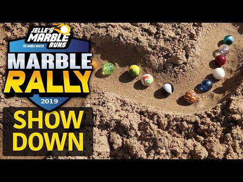 Marble Rally 2019 Showdown -模擬河道的石頭滾動與碰撞