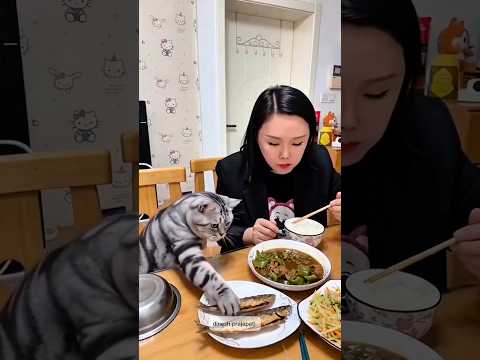 बिल्ली तो बड़ी हरामी निकली 🤣 #comedy !#funny #explorenow #cat @falakshahid