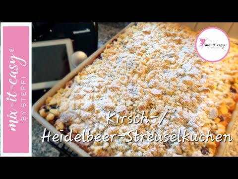 Ich bin verliebt - der allergeilste Streuselkuchen meines Lebens | mix-it-easy by Steffi®