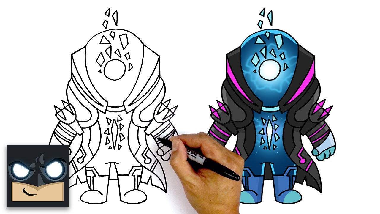 To Draw Infinity Skin - Fortnite