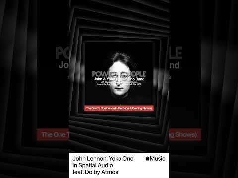 POWER TO THE PEOPLE Listen now in Spatial Audio with Dolby Atmos on Apple Music