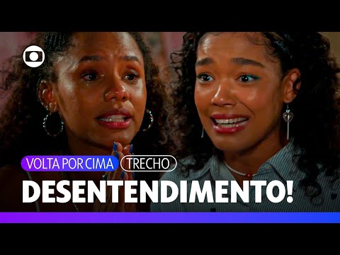 Madá se revolta com Tati e proíbe ela de ir na casa de Osmar! | Volta Por Cima | TV Globo