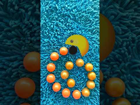 wow Pac Man Eat Surprise Eggs #asmr #funny #emoji #cockroach #sprunki #kedi