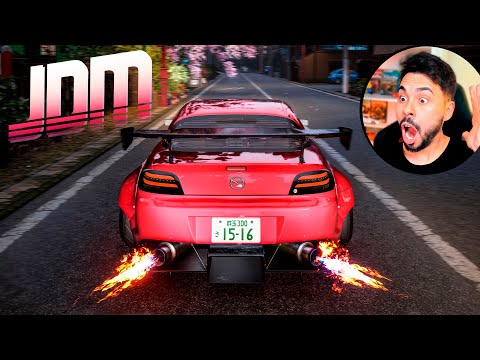 O RONCO DESSE CARRO É SIMPLISMENTE ABSURDO! (JDM JAPANESE DRIFT MASTER) - NOVO JOGO 2025 ESTILO NFS