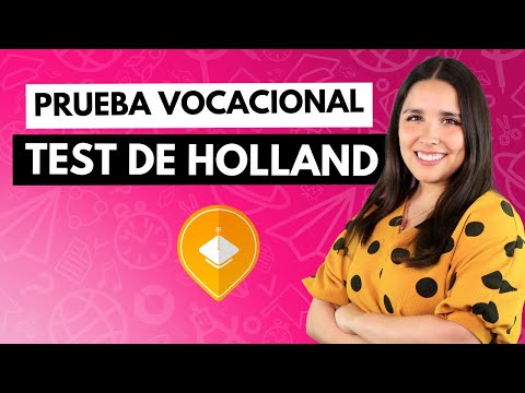 Conoce nuestra prueba vocacional 🎓🧡 Test de Holland