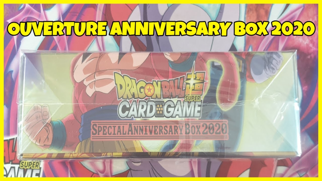 OUVERTURE ANNIVERSARY BOX 2020  - DRAGON BALL SUPER CARD GAME